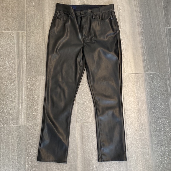 Gap Vegan Leather “high rise vintage slim” jean - Picture 4 of 7